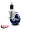 Service Caster 4'' Solid Poly Swivel 1-1/2'' Expanding Stem Caster with Brake SCC-EX20S414-SPUS-TLB-112 - alternate 4